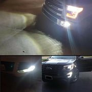 Car LED Fog Light 10SMD High Power Car Light Black Shell